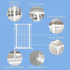 WAOWAO wide-extension design adapts from 29.92 to 80.7 inches.