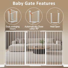 WAOWAO close-up of 1.37 inch bar spacing blocks small pets effectively.