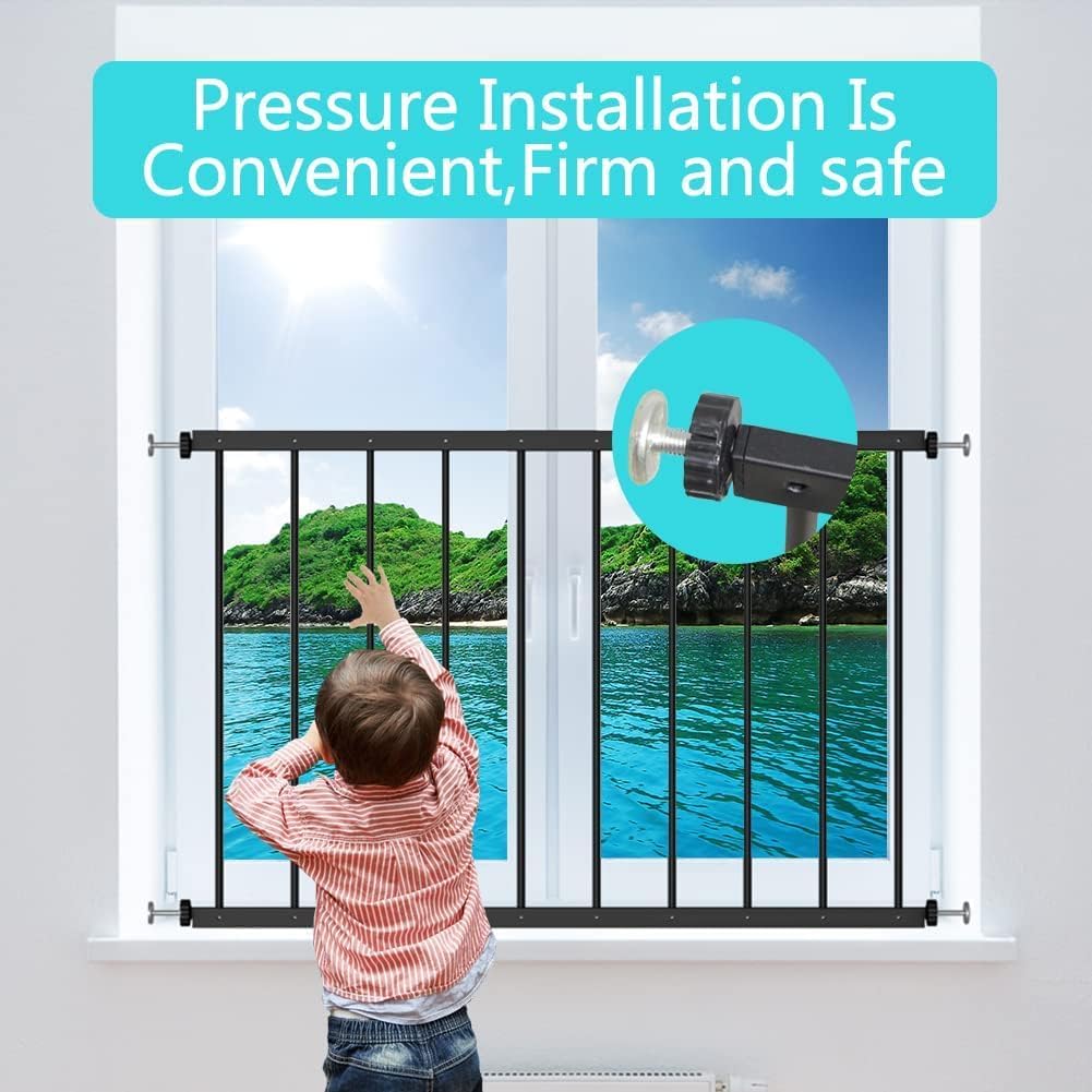 WAOWAO pet-friendly guard keeps dogs safely inside near windows