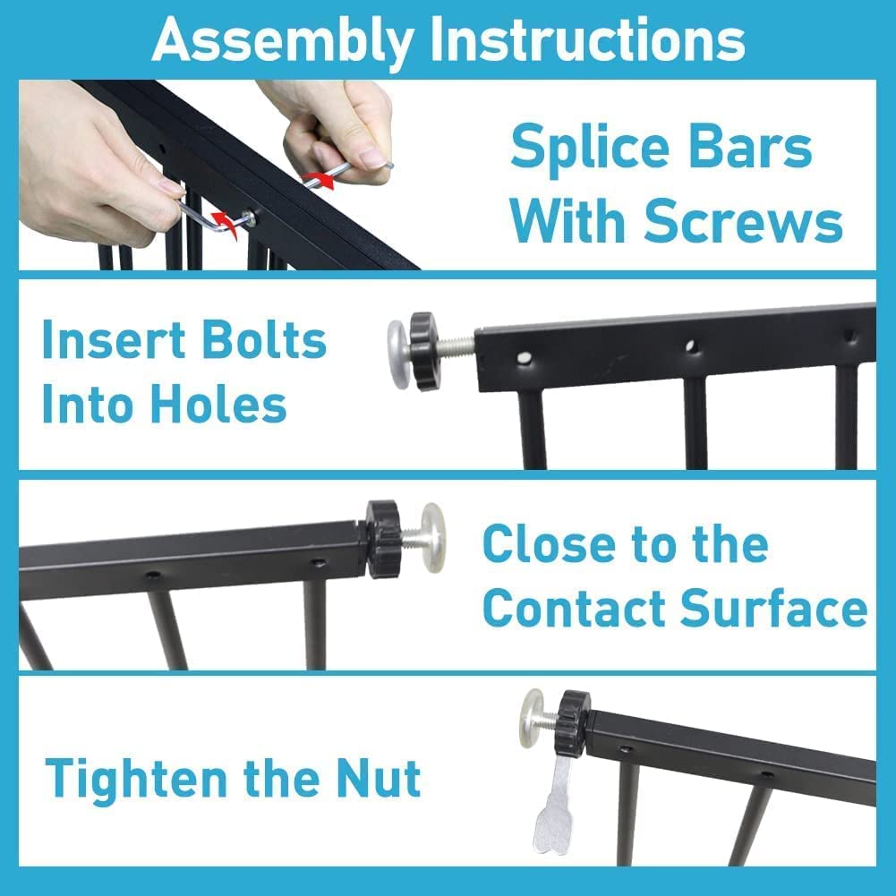 WAOWAO Safe Gap Design emphasizes a 2.68-inch clearance to prevent finger entrapment