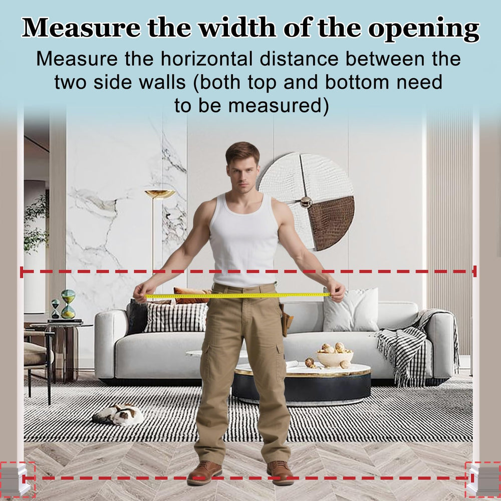 WAOWAO pressure mounted installation requires no tools for quick setup