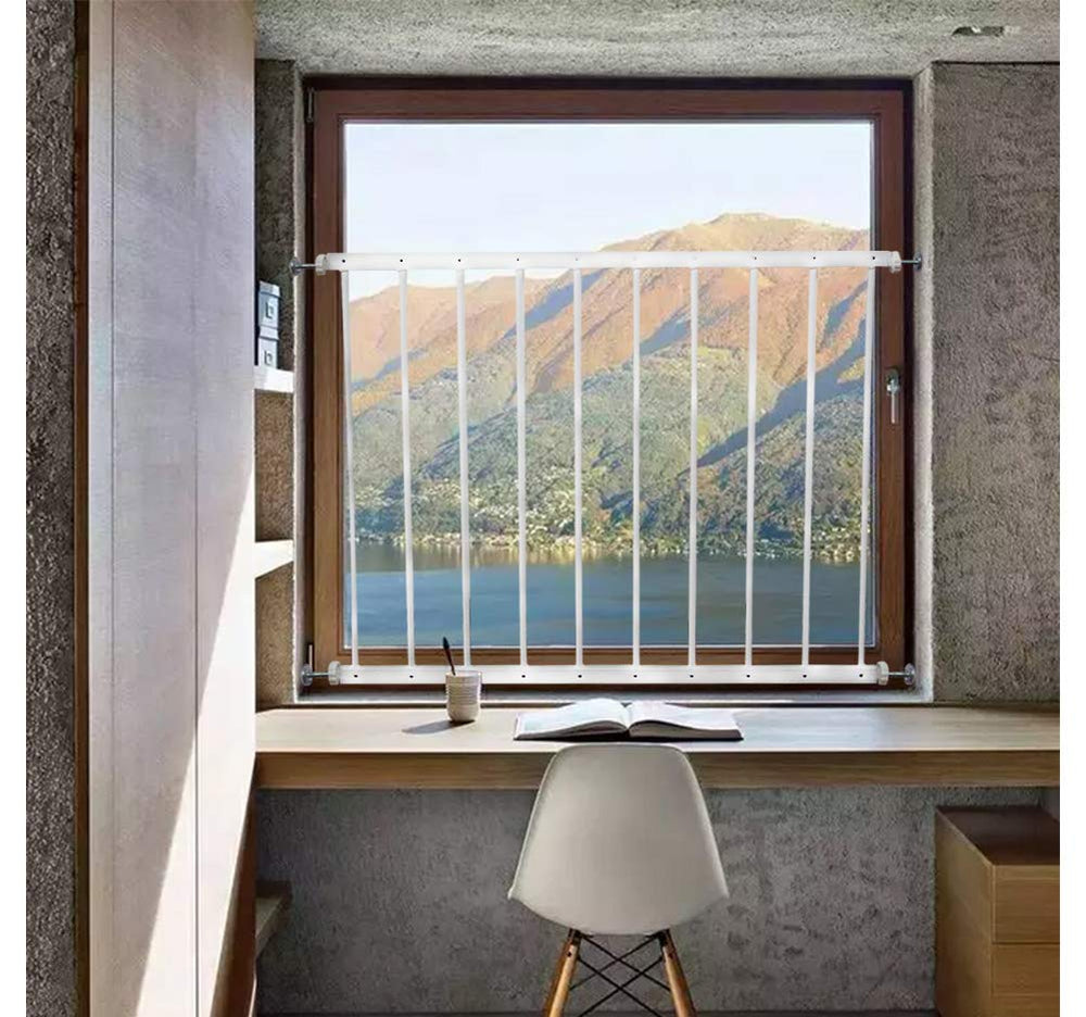 WAOWAO window guard shows easy installation for safe setup without drilling.