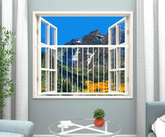 WAOWAO window guard with extra-wide white tension bolts for secure drill-free fit