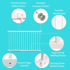 WAOWAO guard surface with smooth painted finish preventing scratches