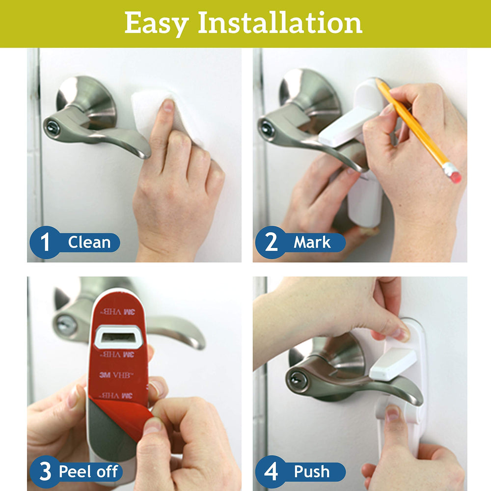 Wappa Baby adhesive-back image highlights 3M tape for secure mounting.