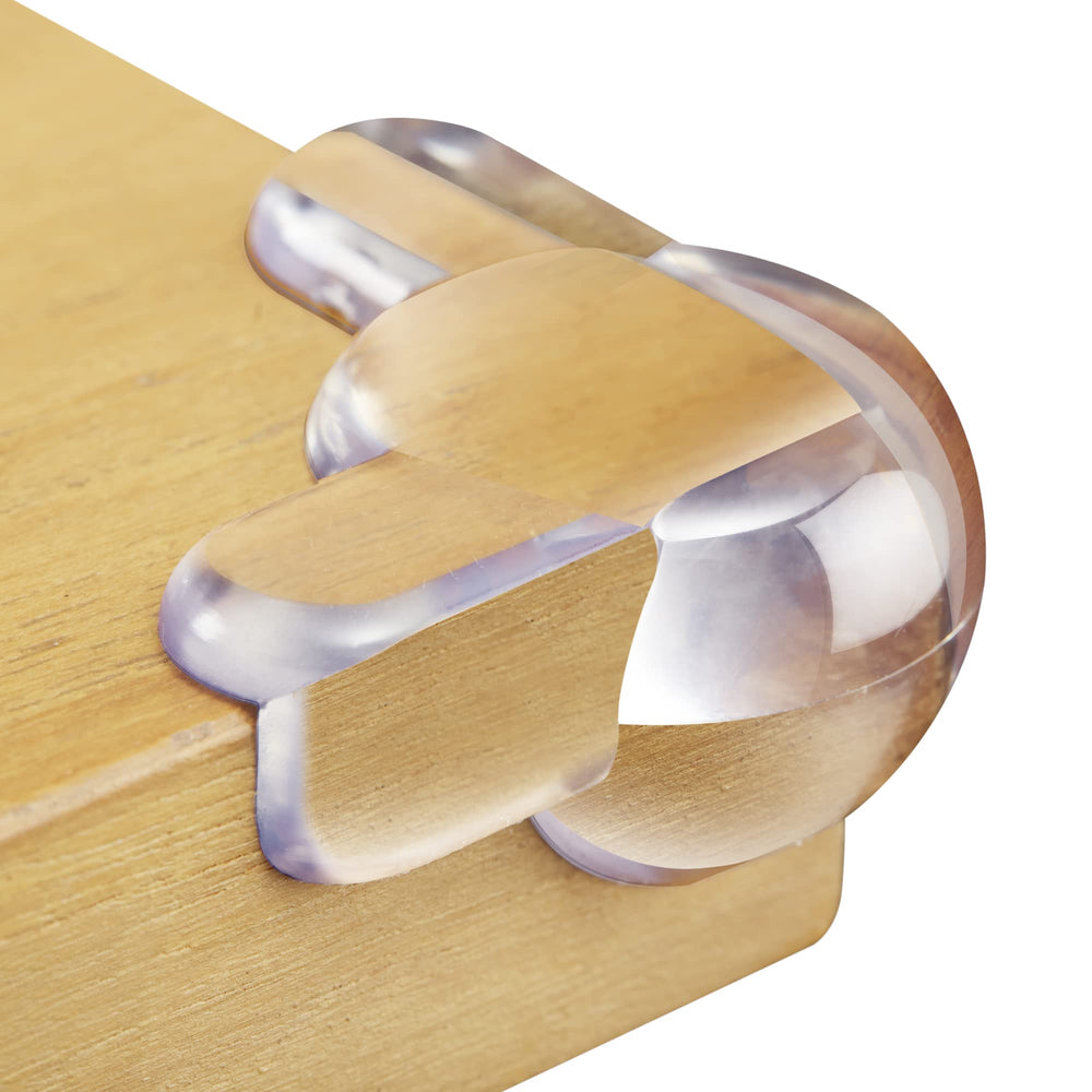 Wappa Baby corner protector, transparent edge guard, protects little heads from sharp table corners