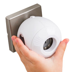 Wappa Baby door knob cover 4-pack in white for babyproofing