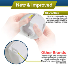 Wappa Baby door knob cover installs quickly with no tools
