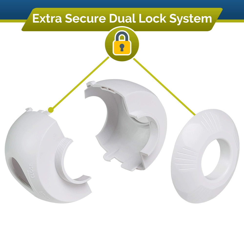 Versatile use on kitchen, bedroom, bath doors