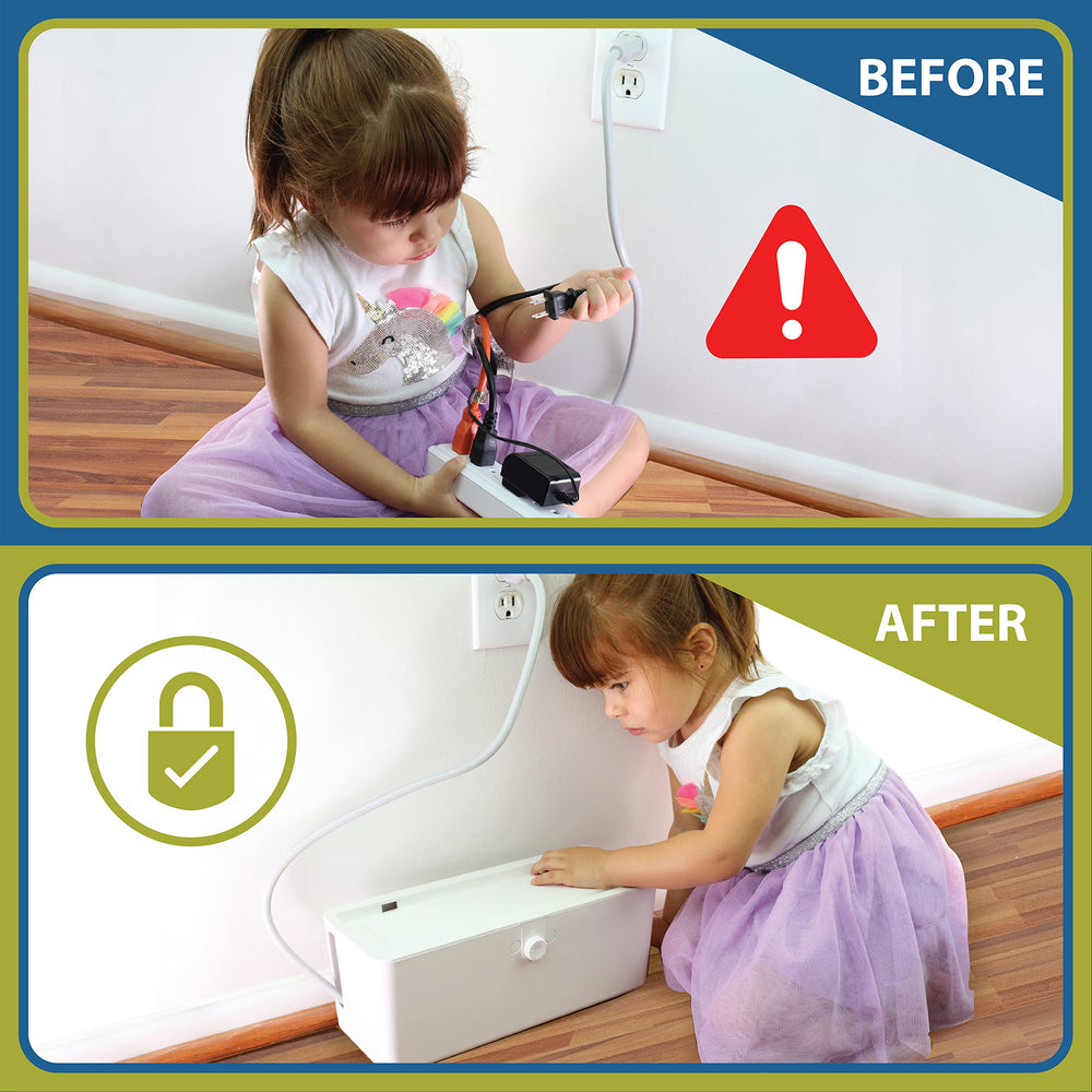 Wappa Baby cover with side openings designed for easy cord access.