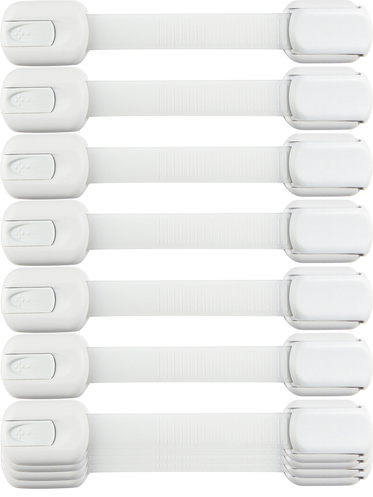 Wappa child safety strap locks securing cabinets and drawers for safe exploration.