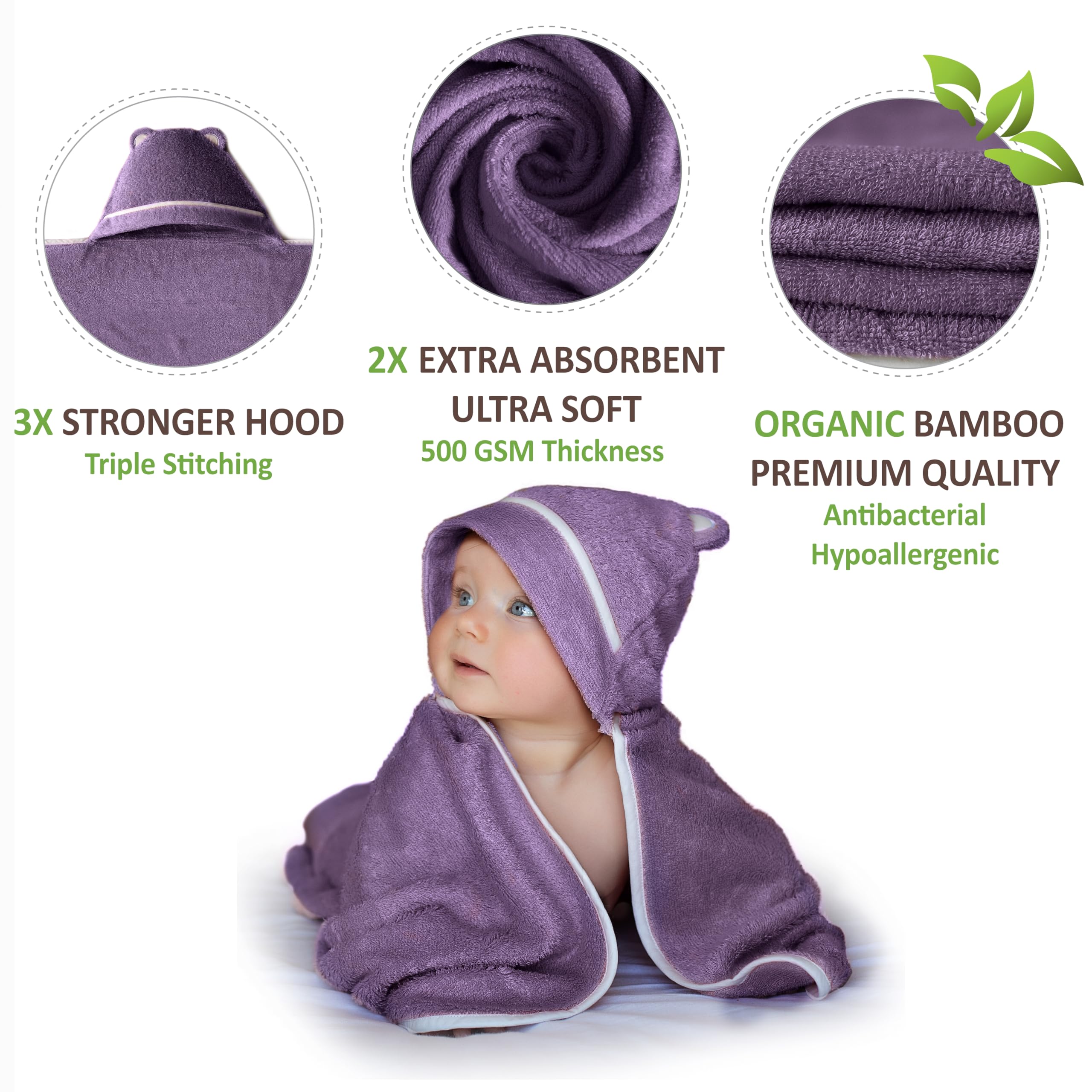 Warm Cuddles bamboo towel soft texture closeup highlights plush feel on sensitive skin