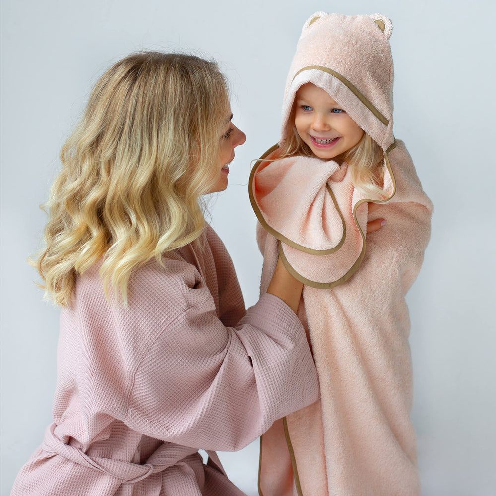 Warm Cuddles towel with durable stitching for daily use