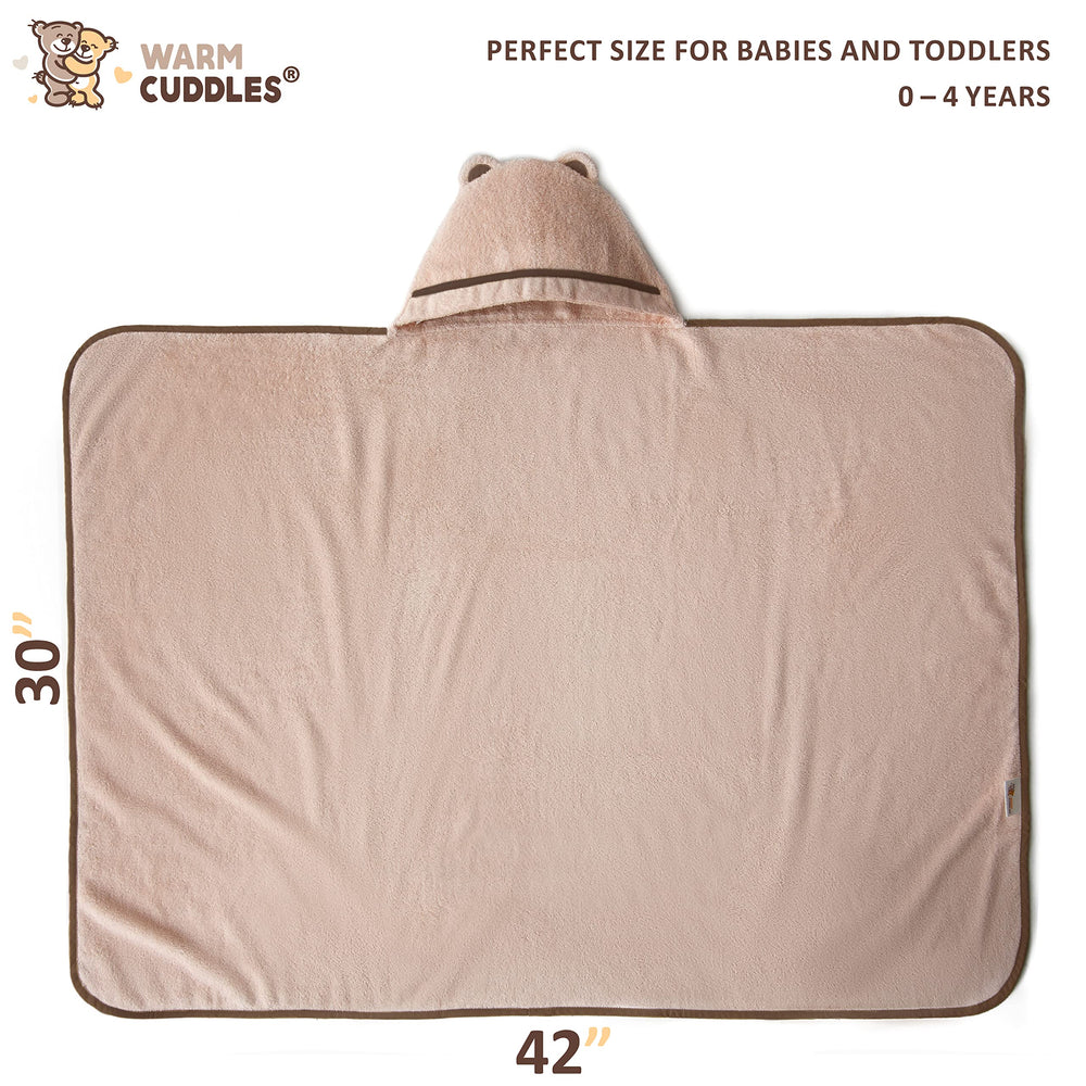 Warm Cuddles organic hypoallergenic towel for sensitive skin