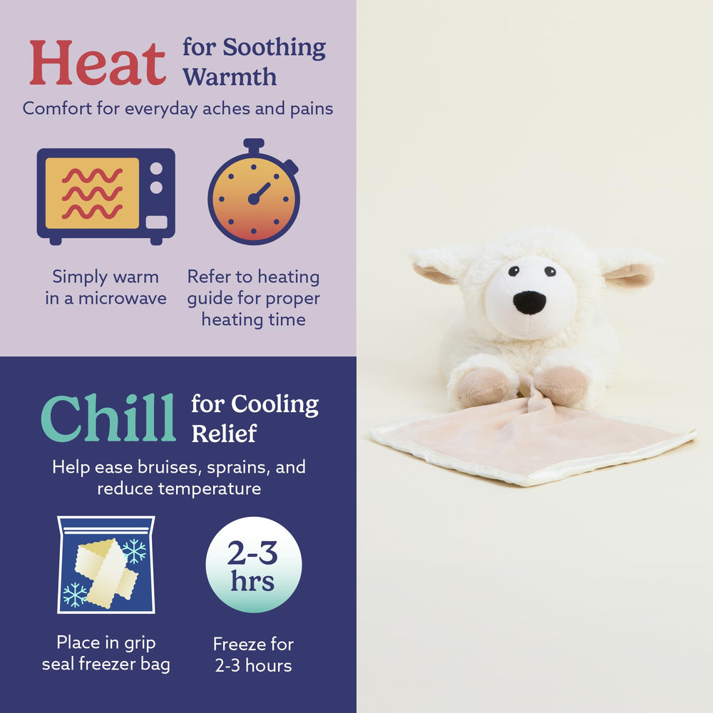 Warmies Child-safe design for safe daily use across all ages.