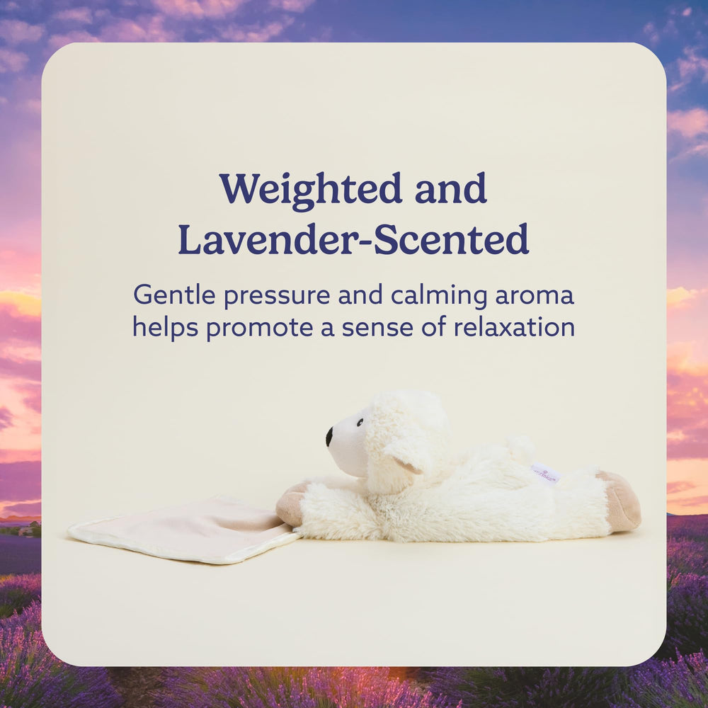 Warmies Lavender-scented plush creates a calming atmosphere for bedtime routines.