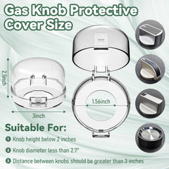 Wasachi open-bottom fit shows snug placement on compatible knobs.