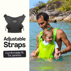 WaterLand Adjustable Straps ensure a secure fit for growing babies.