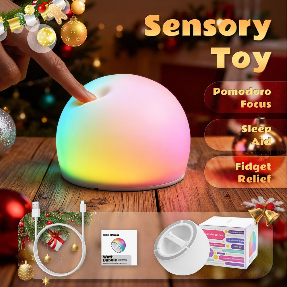WattBubble night ambient glow ideal for bedtime routines.