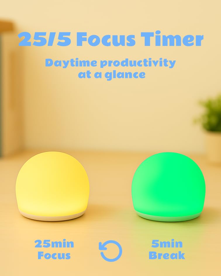WattBubble sleep mode dims gradually and rebrightens for circadian rhythm.