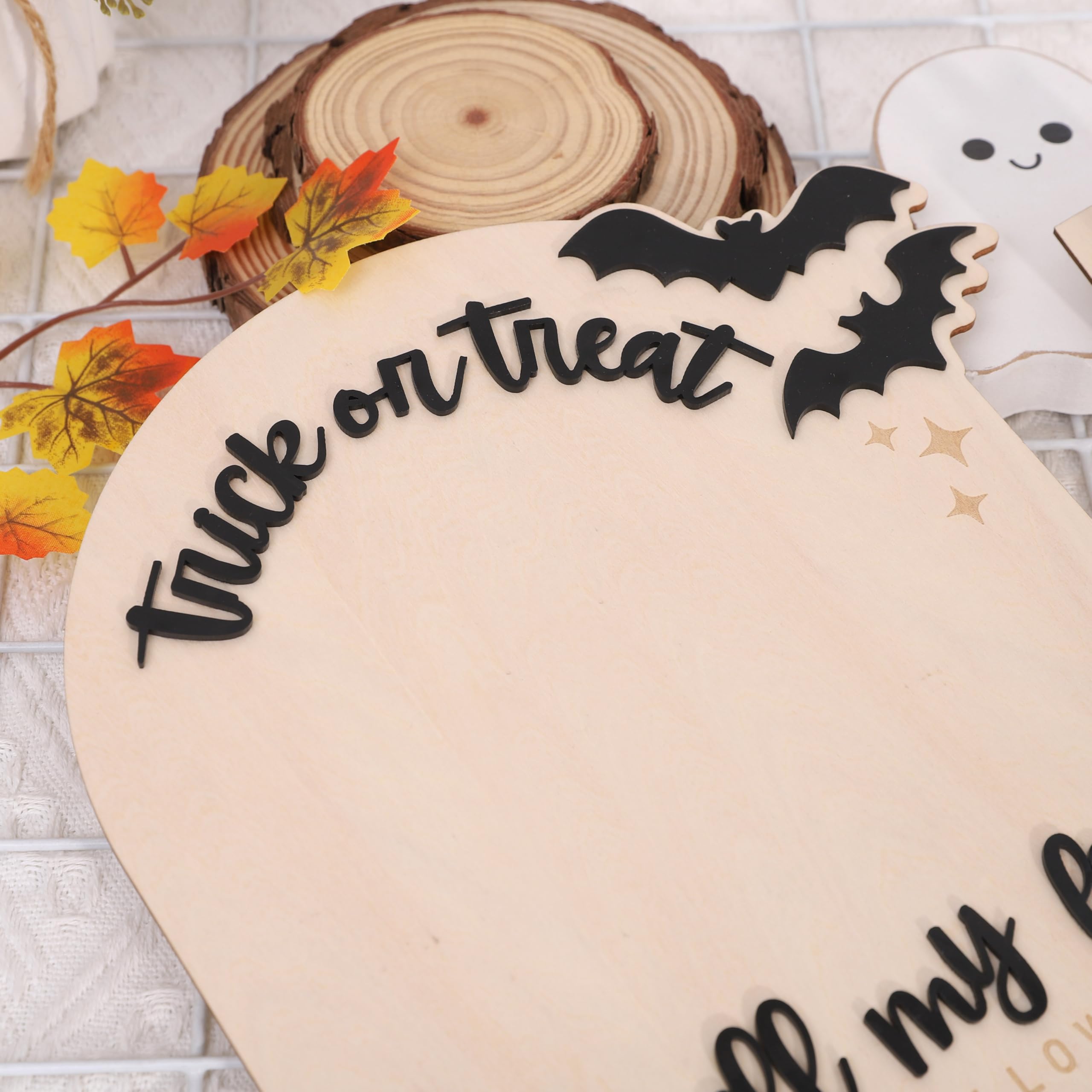 WAWUO Personalized Halloween Craft creates a unique family keepsake