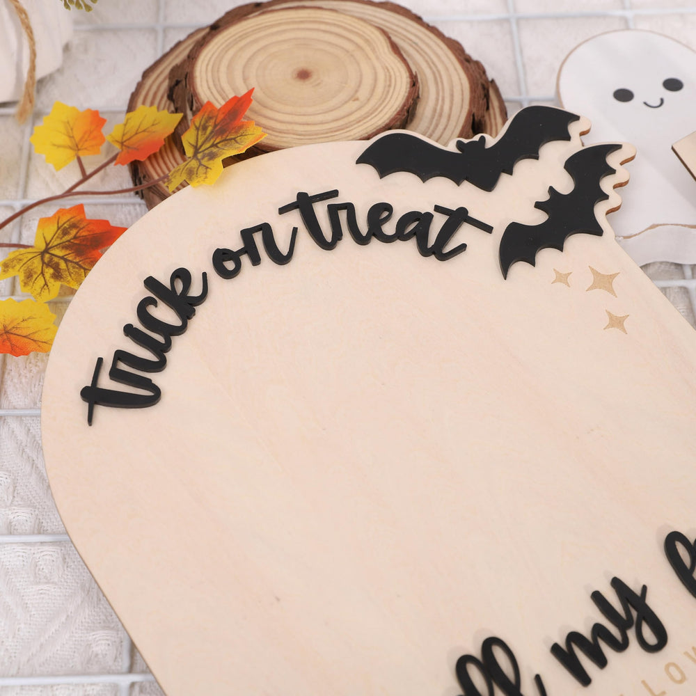 WAWUO Personalized Halloween Craft creates a unique family keepsake