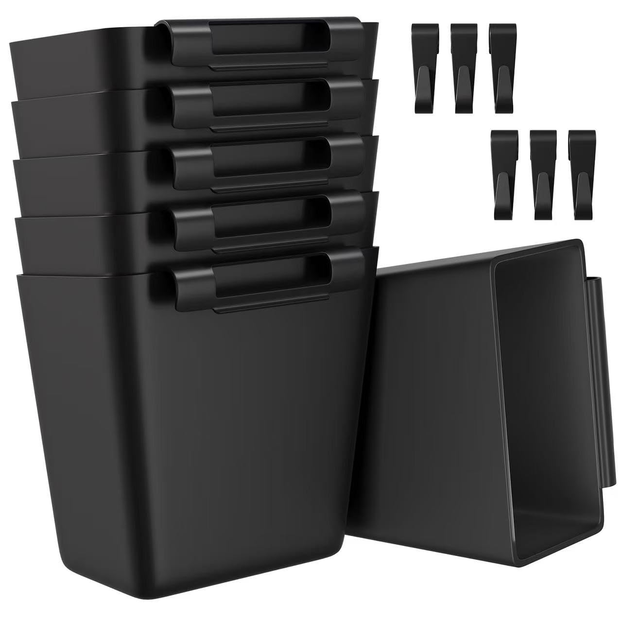 WBKATN rolling cart cup holders collection keeps supplies organized and accessible