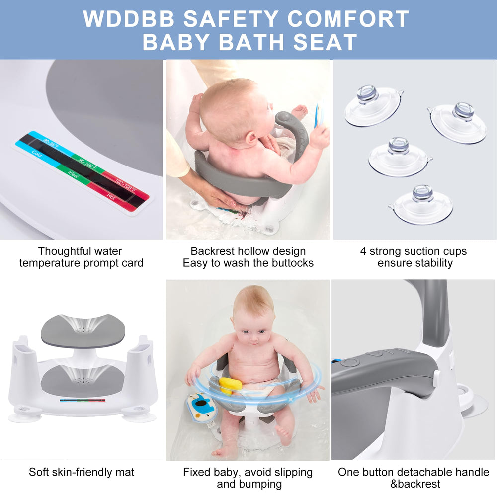 Wddbb suitable for babies 6 months and older who can sit upright