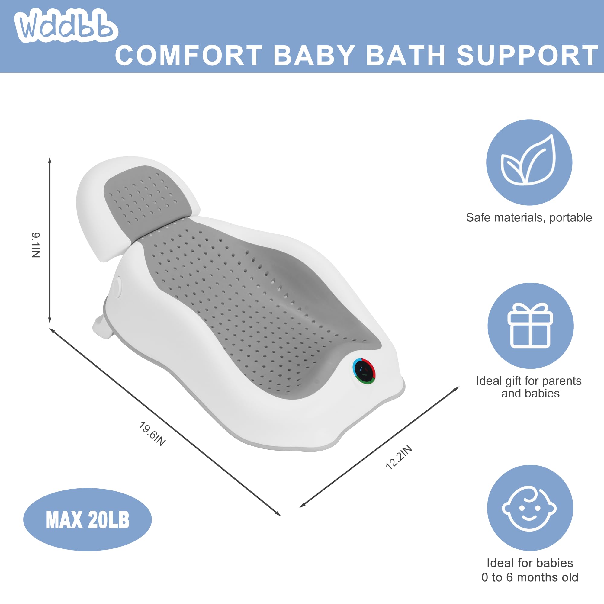 Wddbb compact bath support is travel ready for busy families
