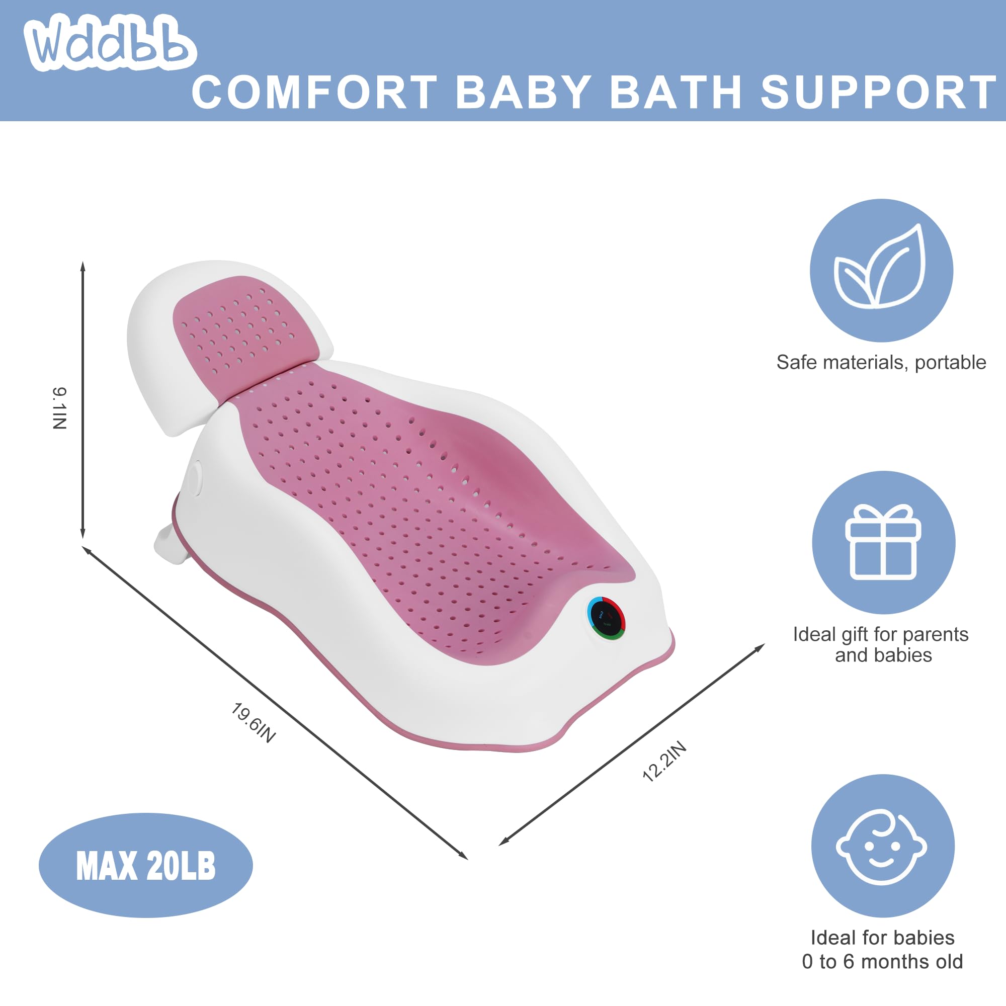 Wddbb travel-friendly-bath enables bath time away from home.