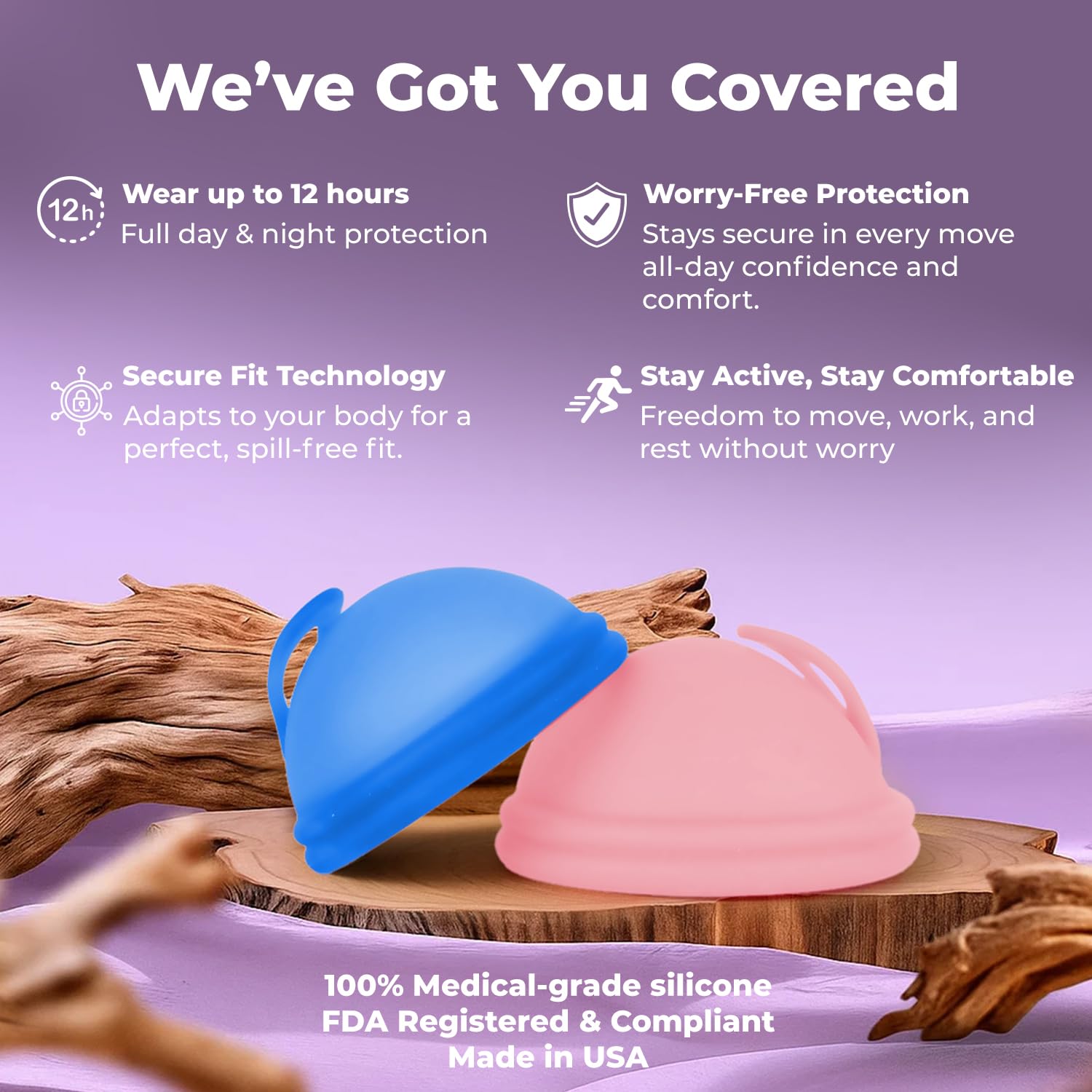WE KEEO disc offers 12 hours of protection for swimming and sleeping.