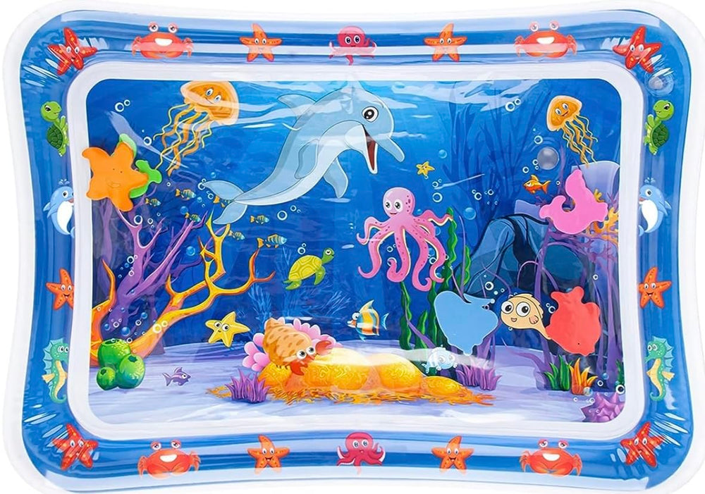 We R Kids tummy time mat measures 26 by 20 inches for versatile setup.