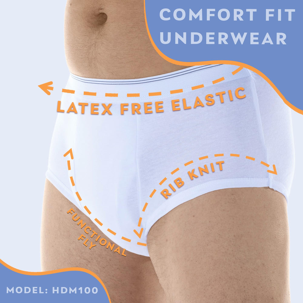 Detailed view of absorbent pad for moderate protection in daily activities.