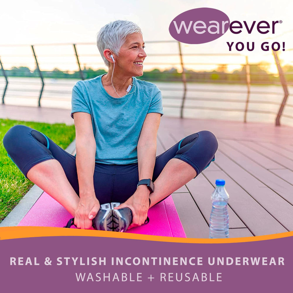 Wearever daily-use underwear supports discreet protection under outfits.