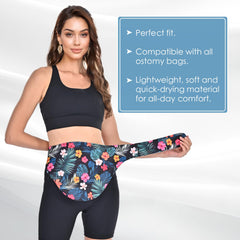 WearWan ostomy belt abdomen cover provides a smooth, discreet silhouette.