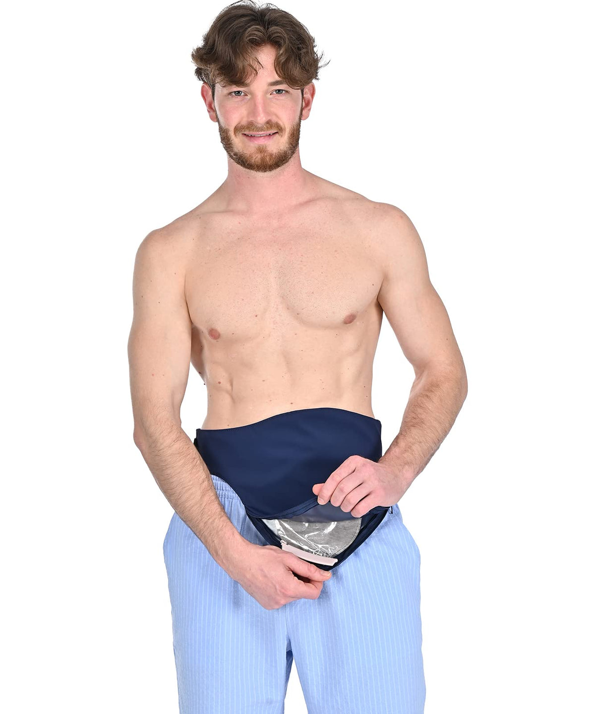 WearWan Ostomy Belt secures the bag for discreet daily wear.