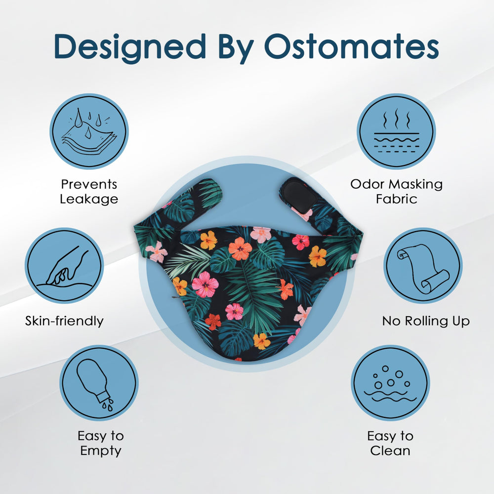 WearWan ostomy belt fabric is machine washable for easy care.