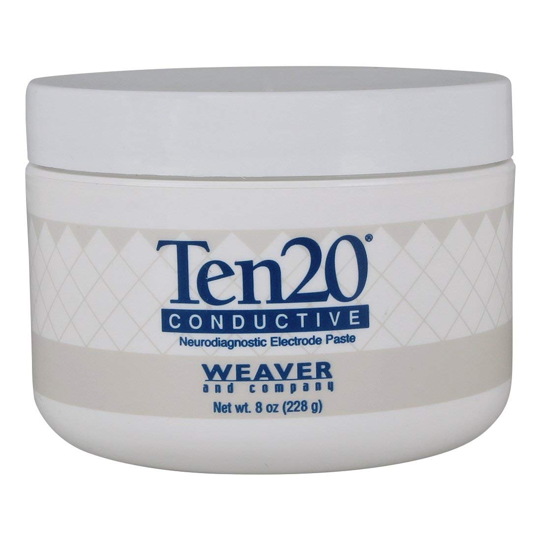 Weaver Ten20-8J conductive paste bulk packaging shown for value and ease of reorder.