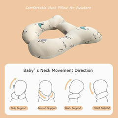 Wedfull neck pillow provides comfort for babies in strollers