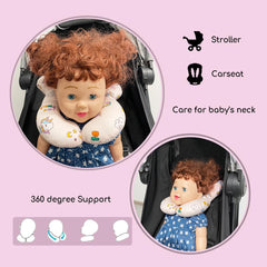 Wedfull U-shape design supports neck stability during trips.