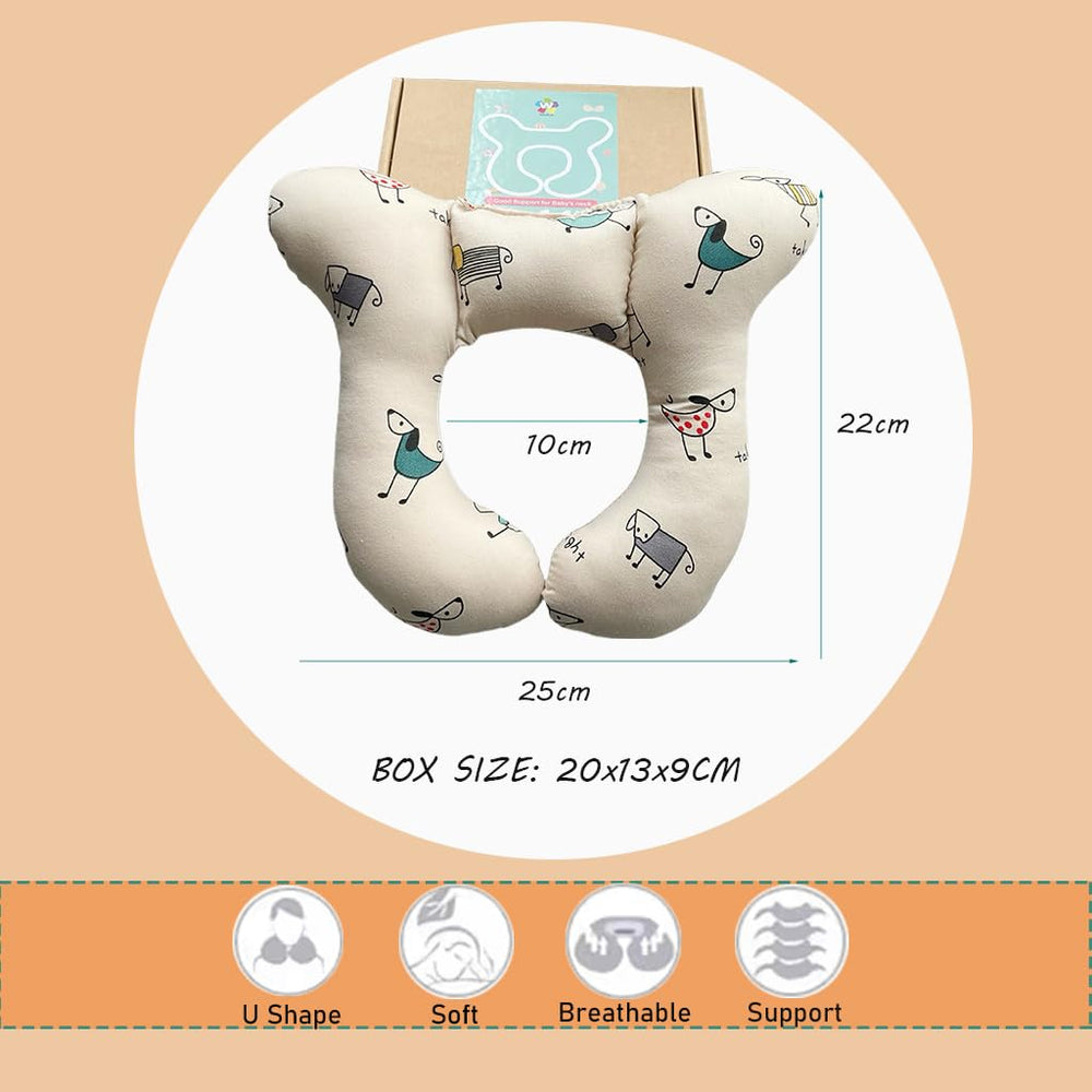 Wedfull unique design aligns head and spine for gentle support