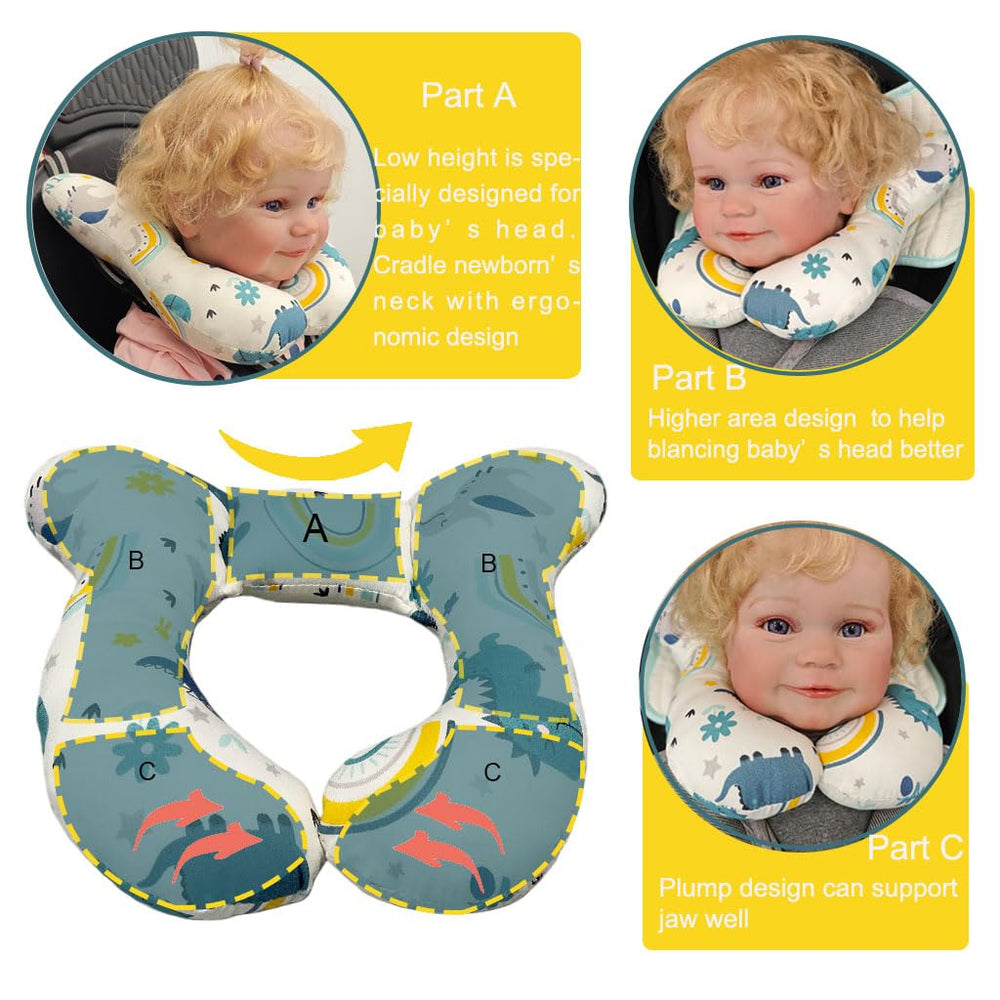 Wedfull Dinosaur uses soft PP cotton filling for cozy cushioning.