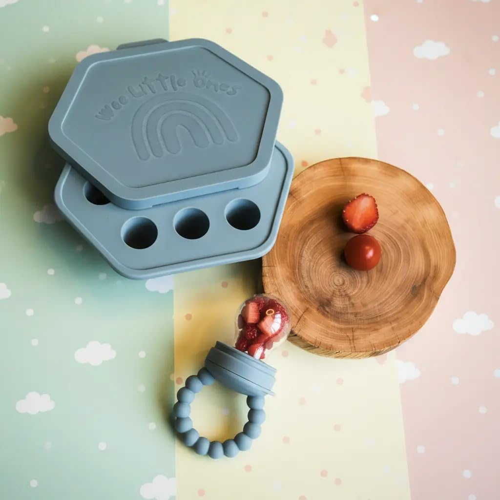 Wee Little Ones silicone is dishwasher-safe for easy cleaning