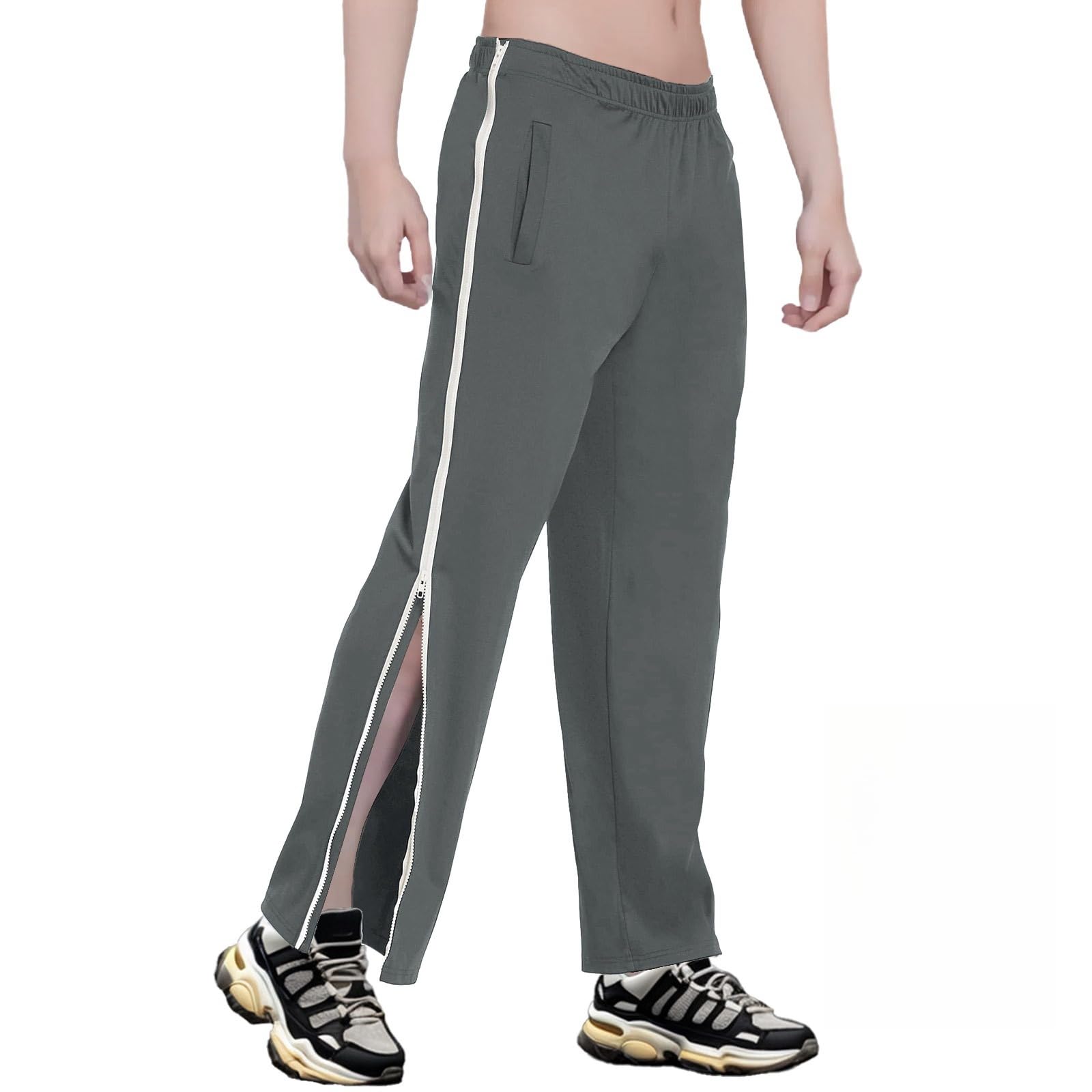 WEEOATAR tear away pants with side zippers for easy wear.