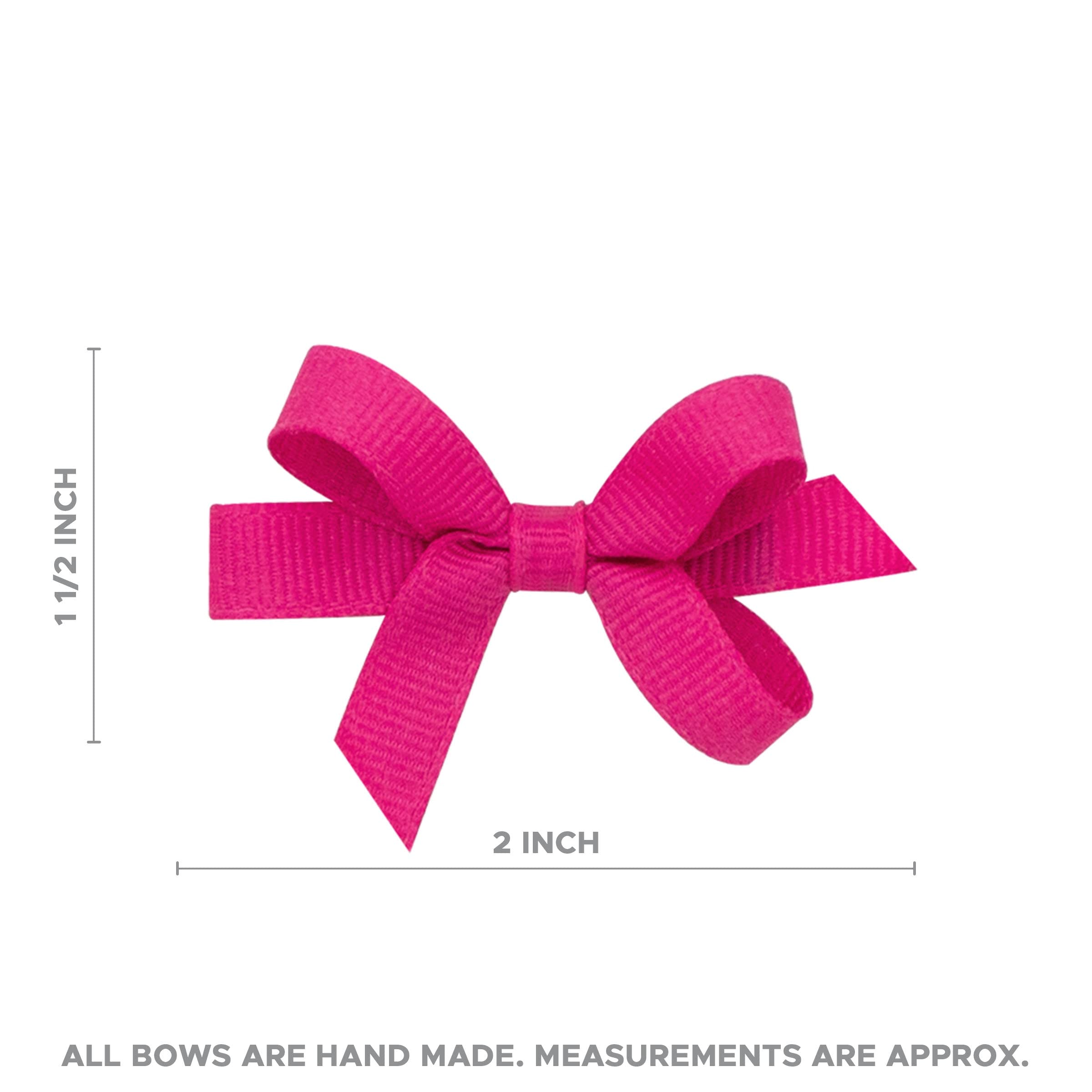 Wee Ones Add-A-Bow headband in red satin adds a playful pop to outfits.