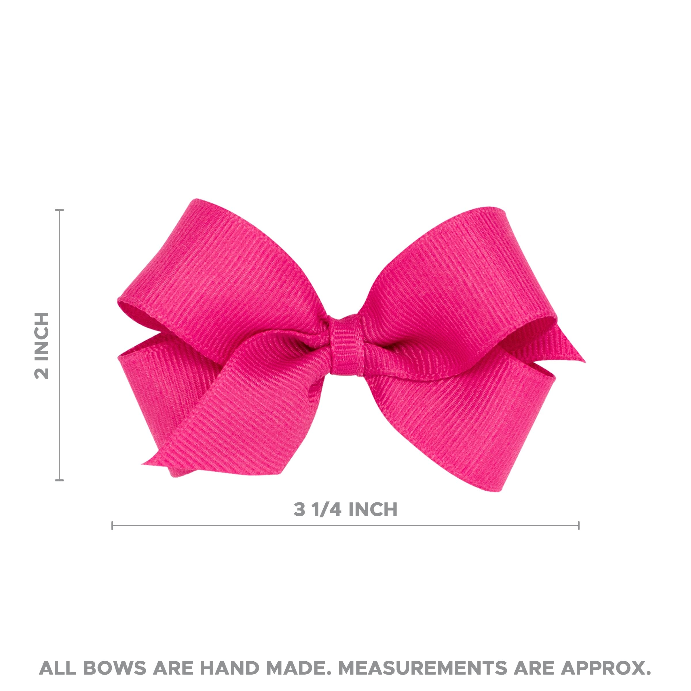 Wee Ones classic grosgrain bow enhances everyday outfits