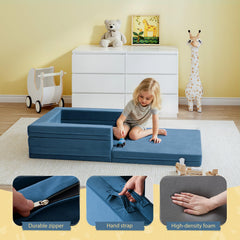 WeeGuruu high-density foam core offers firm support for growing kids