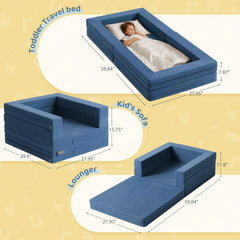 WeeGuruu portable floor bed for toddlers during travel or play