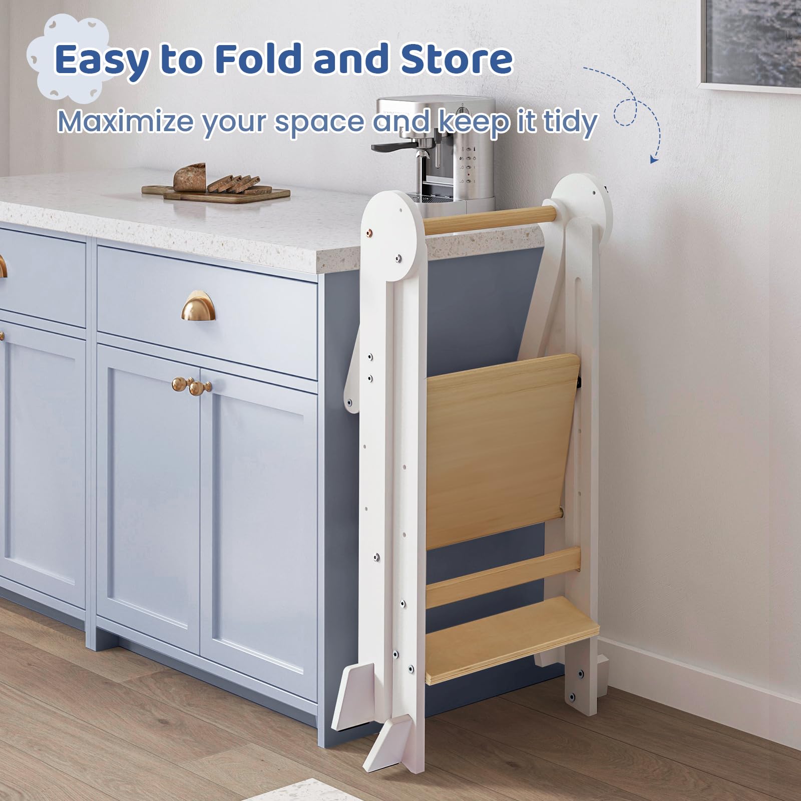 WeeGuruu safety rails provide secure support for kids.