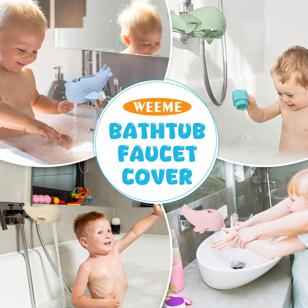 Weeme beige silicone material detail highlights soft cushioning and safety design